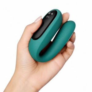 Vibrador para Casal Recarregável com Controle Remoto – Estimulador de Ponto G e Clitóris com 9 Modos de Vibração